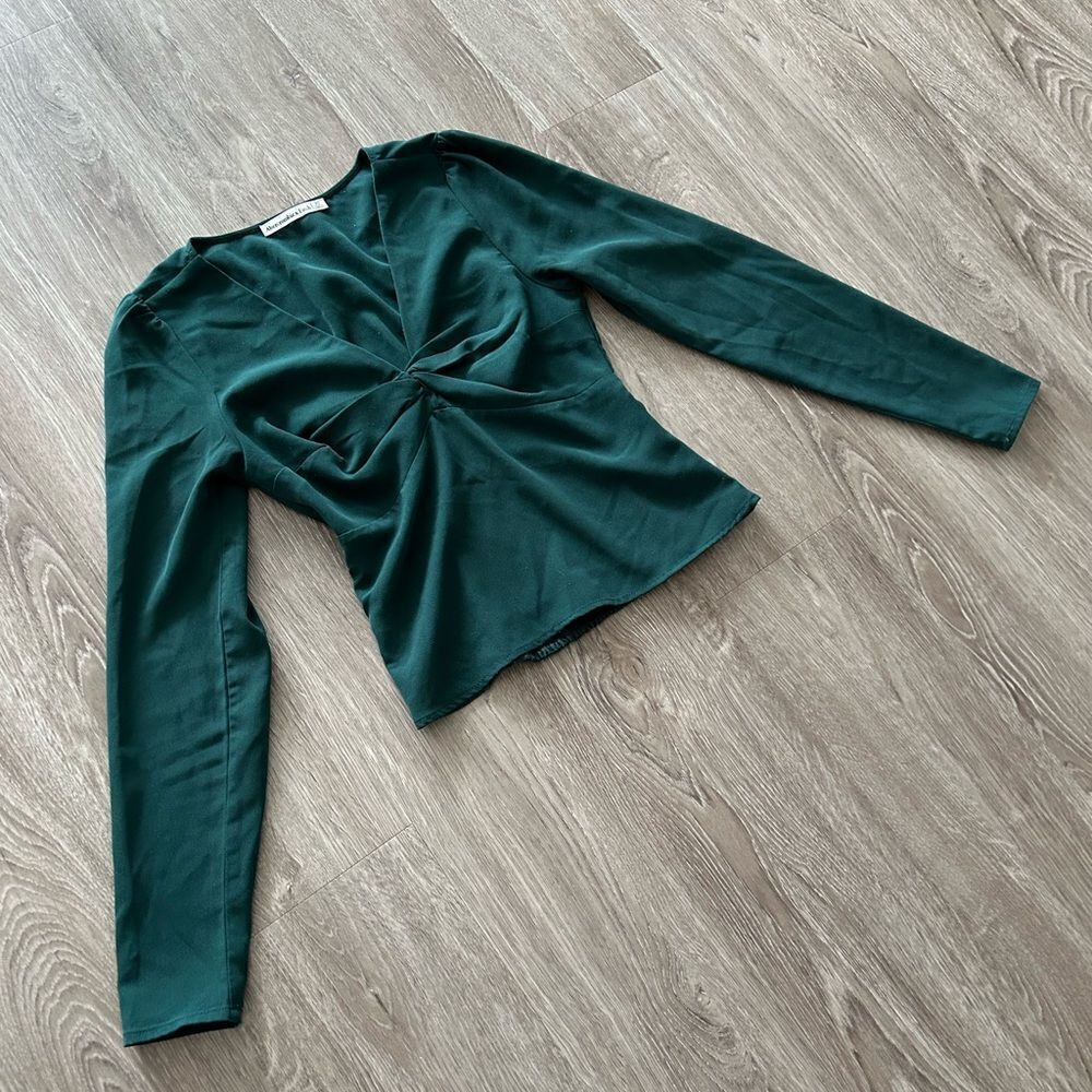 A&F V Neck Blouse - Picture 3 of 7